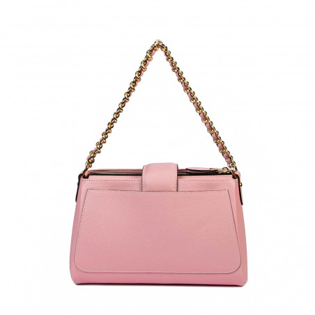 Дамска чанта за рамо 003g розово baby pink