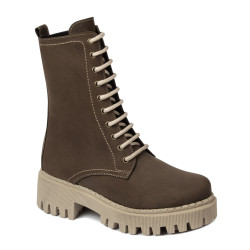 Дамски боти 3375-1 tuxon кафяво