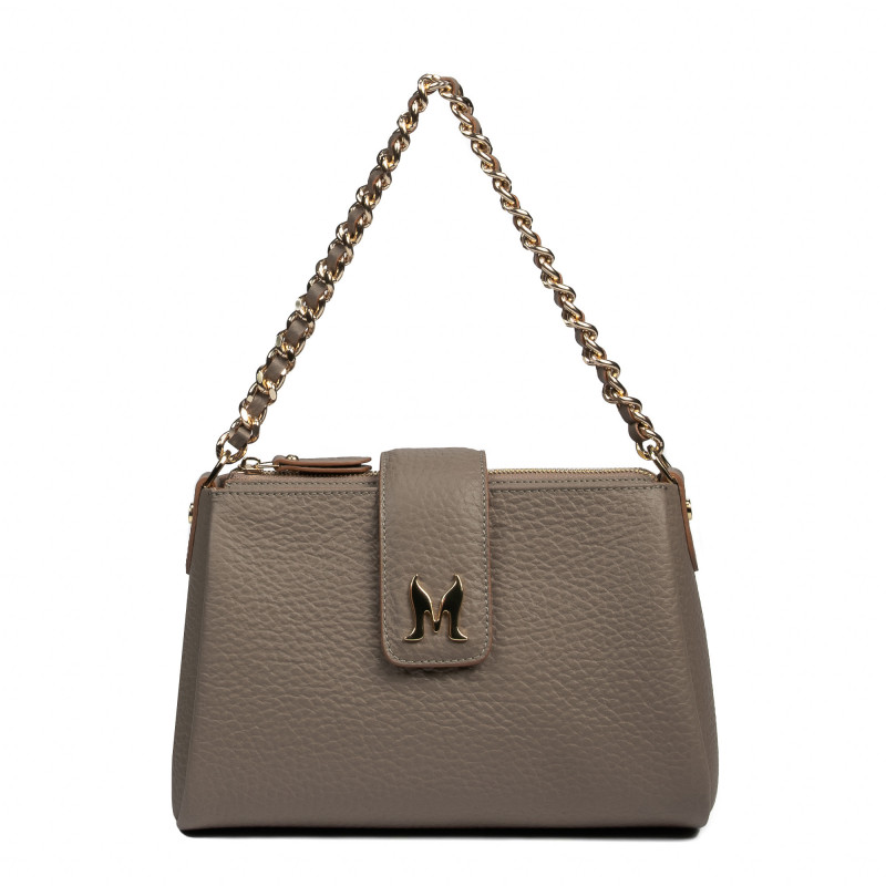 Дамска чанта за рамо 003g taupe