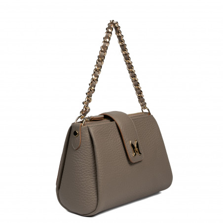 Дамска чанта за рамо 003g taupe