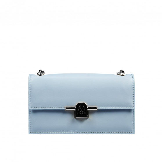 Дамска чанта през рамо 020g 01 baby blue Дамска чанта през рамо 020g 01 baby blue