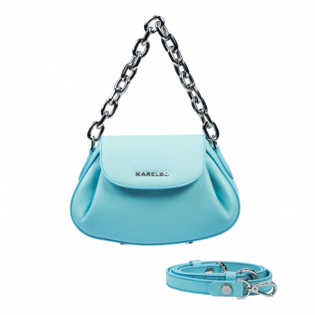Дамска чанта за рамо 027g 01 bright blue