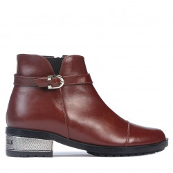 Дамски ботуши 1173 кафяво
