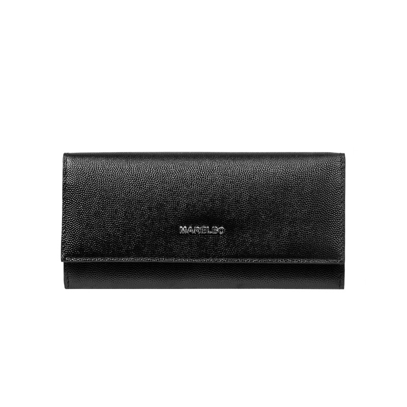 Дамски портфейл 207g 01 черен кавиар - Marelbo.bg