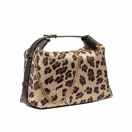 Дамска чанта за ръка 037g cavallino leopard
