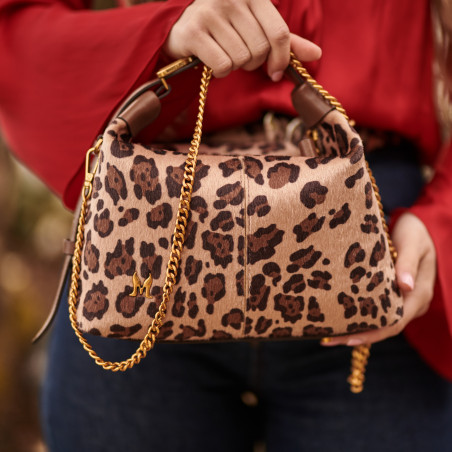 Дамска чанта за ръка 037g cavallino leopard lifestyle