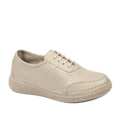Дамски мокасини 6090 пясък