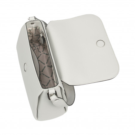 Дамска чанта за рамо 040g 01 перлено сиво