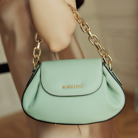 Дамска чанта за рамо 027g ментов зелен lifestyle