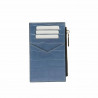 Портфейл 209g croco blue sky