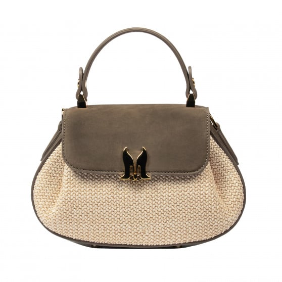 Дамска чанта за ръка 043g буфо taupe