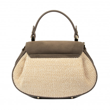 Дамска чанта за ръка 043g буфо taupe