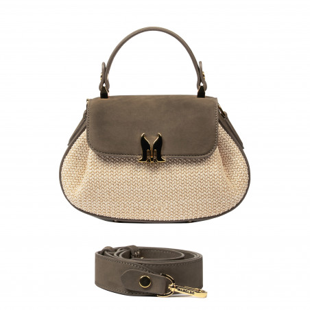 Дамска чанта за ръка 043g буфо taupe