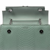 Чанта дамска за рамо 041g 01 croco pistachio