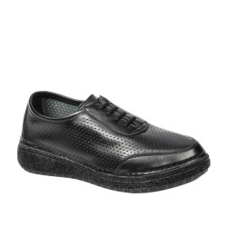 Дамски мокасини 6090m черно