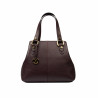 Дамска чанта през рамо 004g black cherry
