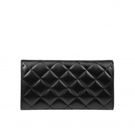 Дамска чанта за рамо 048g 01 черна напа