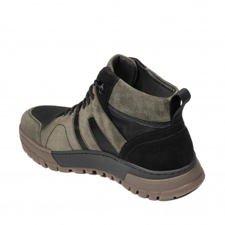 Мъжки боти 4153 буфо каки+черно