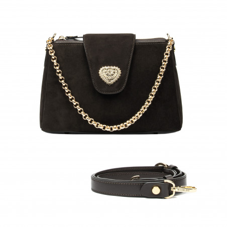 Дамска чанта за рамо 051g еспресо камосио