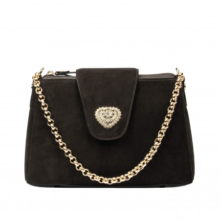 Дамска чанта за рамо 051g еспресо камосио