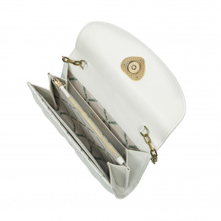 Дамска чанта за рамо 048g panna safiano