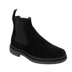 Мъжки ботуши 4154 черен буфало