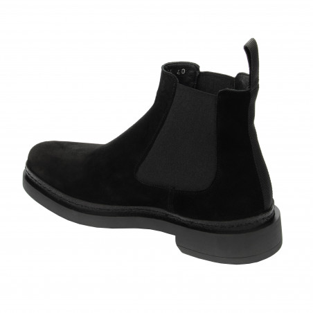 Мъжки ботуши 4154 черен буфало