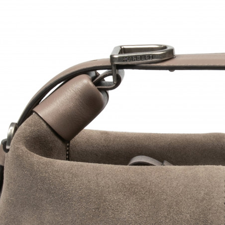 Дамска чанта 037-1g 01 велур пясъчник