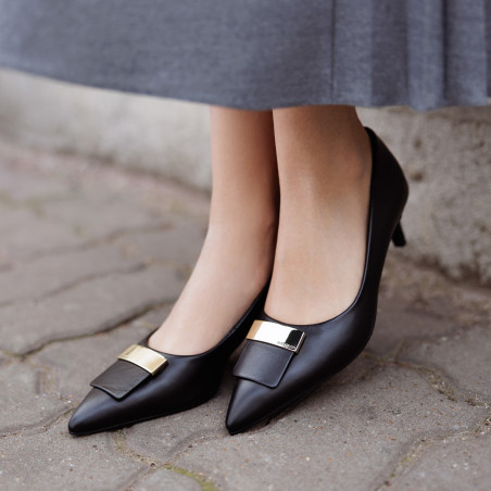 Дамски елегантни обувки 1358 черни lifestyle