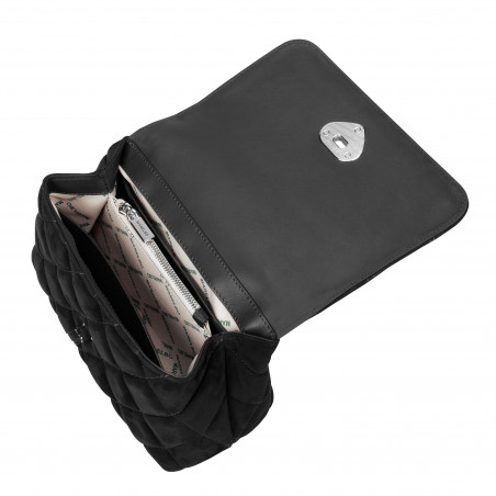 Чанта за жени през рамо 049g 01 велур черен