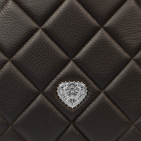 Дамска раница 307g 01 тъмнокафява