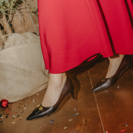 Дамски елегантни обувки 1358 черни lifestyle