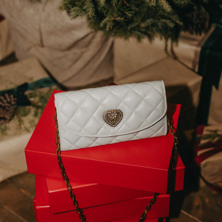 Дамска чанта за рамо 048g panna safiano lifestyle