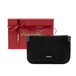 Дамска чанта за ръка 211g 01 велур черно