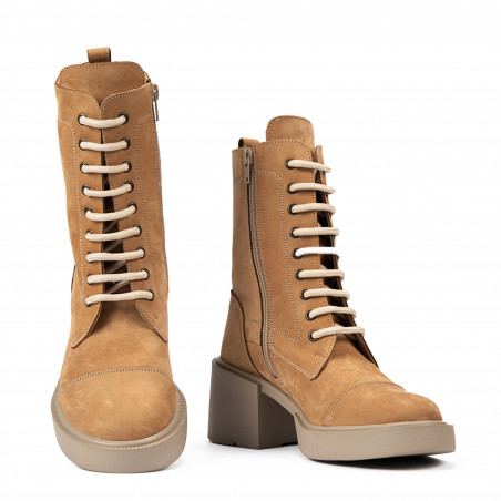 Дамски ботуши 3383 bufo кафяво