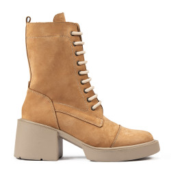 Дамски ботуши 3383 bufo кафяво