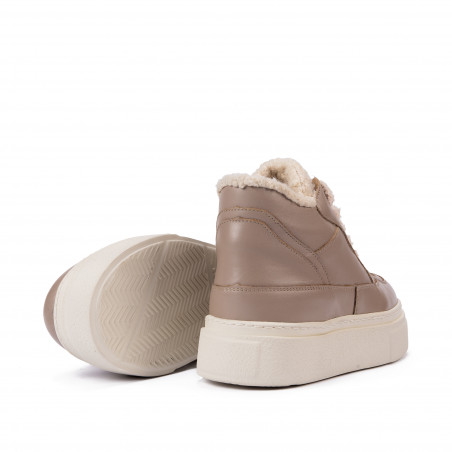 Дамски ботуши 3403 капучино