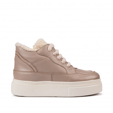 Дамски ботуши 3403 капучино