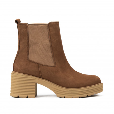 Дамски ботуши 3385 буфо кафяво