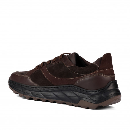 Ежедневни/спортни обувки за мъже 996 кафяв велурен комбинация