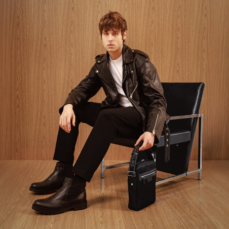 Мъжки ботуши 4150 черни lifestyle