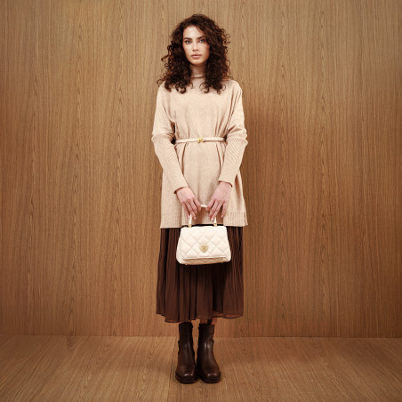 Чанта дамска за рамо 049g panna safiano lifestyle