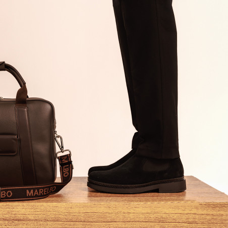 Мъжки ботуши 4154 черен буфало lifestyle