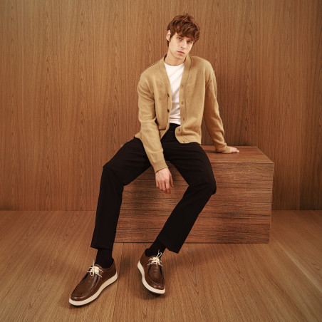 Мъжки ежедневни обувки 992 каки комбинирани lifestyle