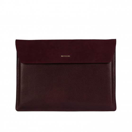 Калъф за лаптоп 310g бордо комбиниран