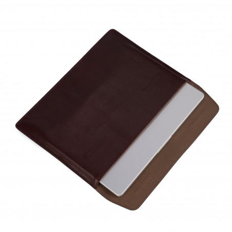 Калъф за лаптоп 310g бордо комбиниран