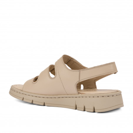 Дамски сандали 5121 крем