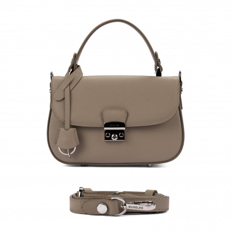 Дамска чанта за ръка 022g 01 светло сиво