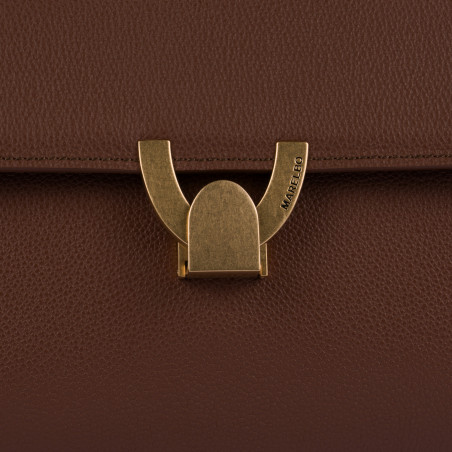 Дамска чанта за рамо 032g коняк