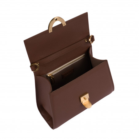 Дамска чанта за рамо 032g коняк